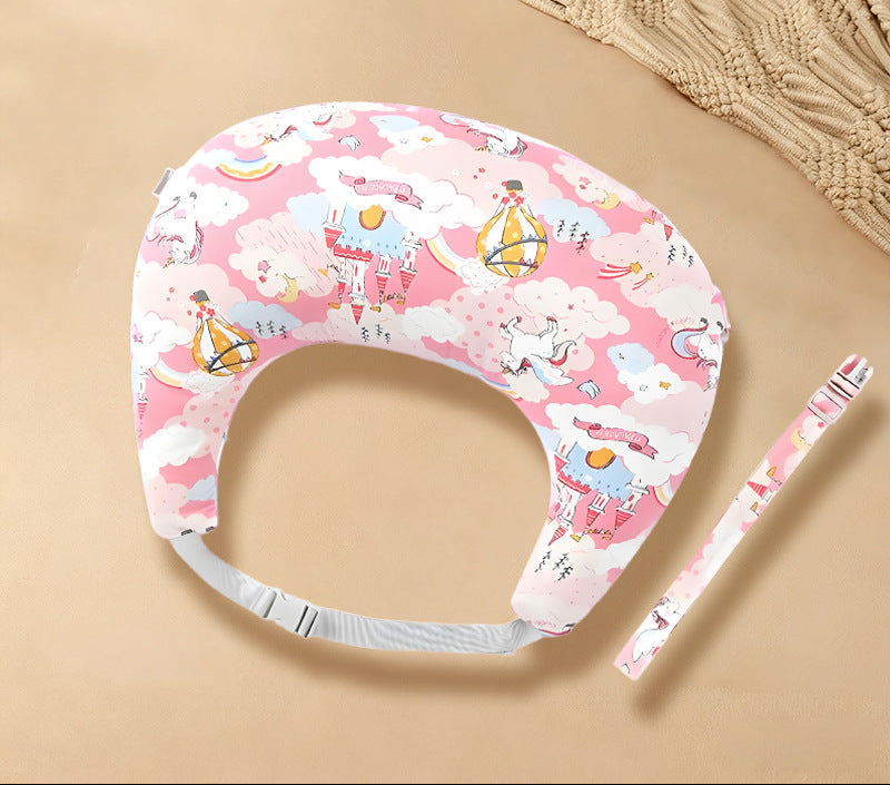 Ergonomic Nursing Pillow for Calm Feeds