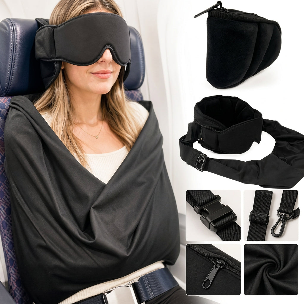 All-in-One Airplane Sleep System