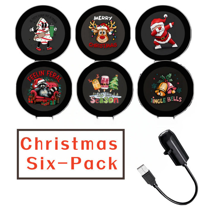 HD Christmas Projector – 6 or 10 Festive Scenes