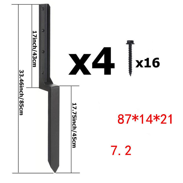 Heavy-Duty Fence Post Repair Kit
