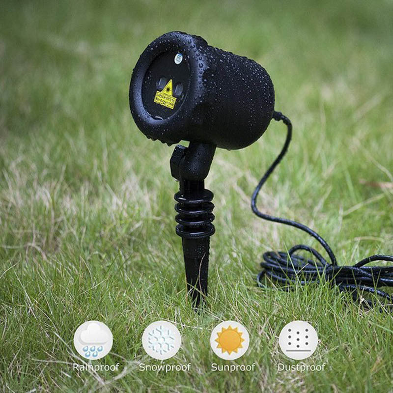 Outdoor Christmas projector