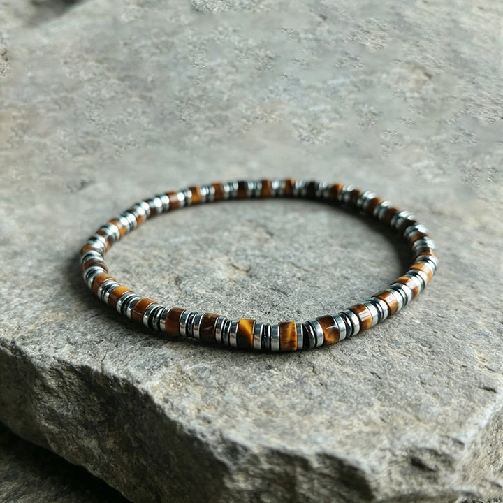 Natural Tiger's Eye Stone Bracelet