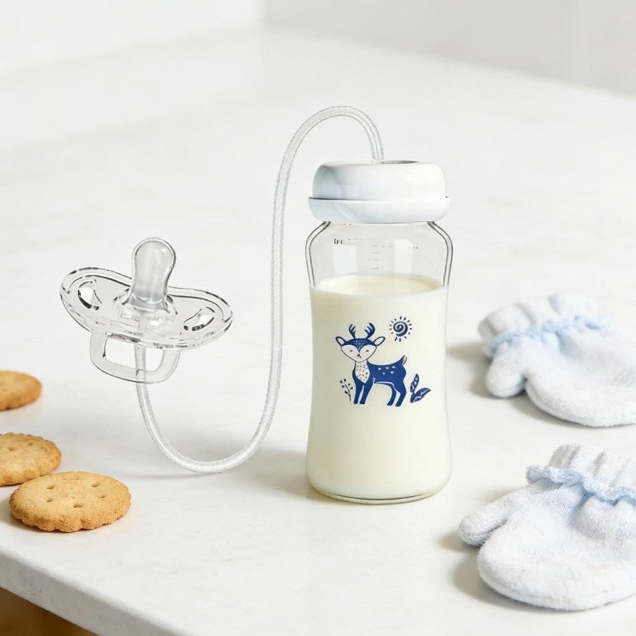 Wide-Neck PP Baby Bottle, Anti-Colic, 300ml