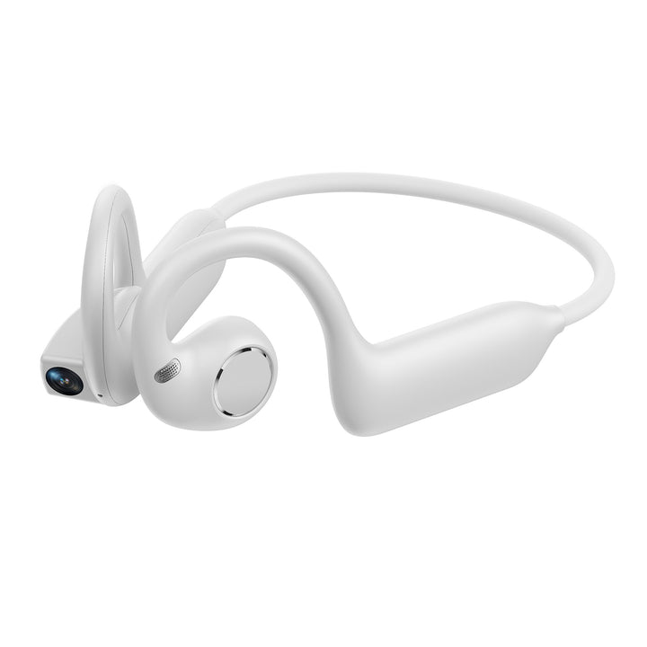 Open-ear camera earbuds