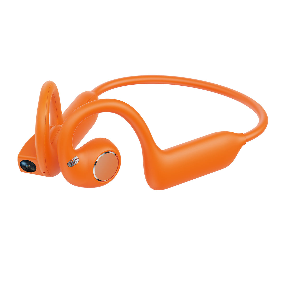 Open-ear camera earbuds