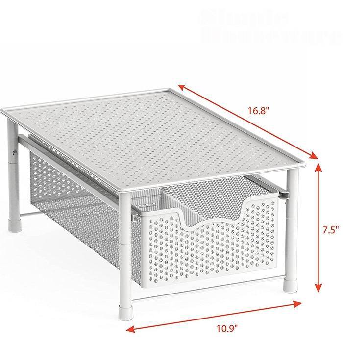Multipurpose Stainless Steel Kitchen Drawer Organizer