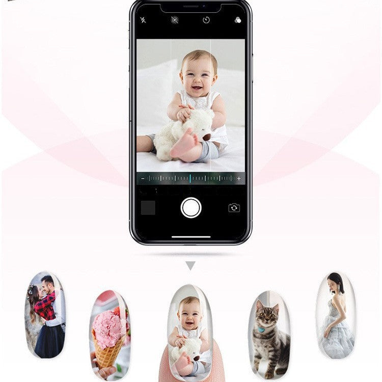 Portable Automatic 3D Nail Art Printer Machine