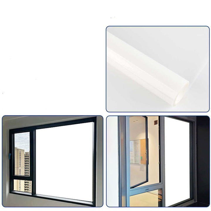 Removable Static Cling Privacy Window Film, UV Blocking Mirror Tint
