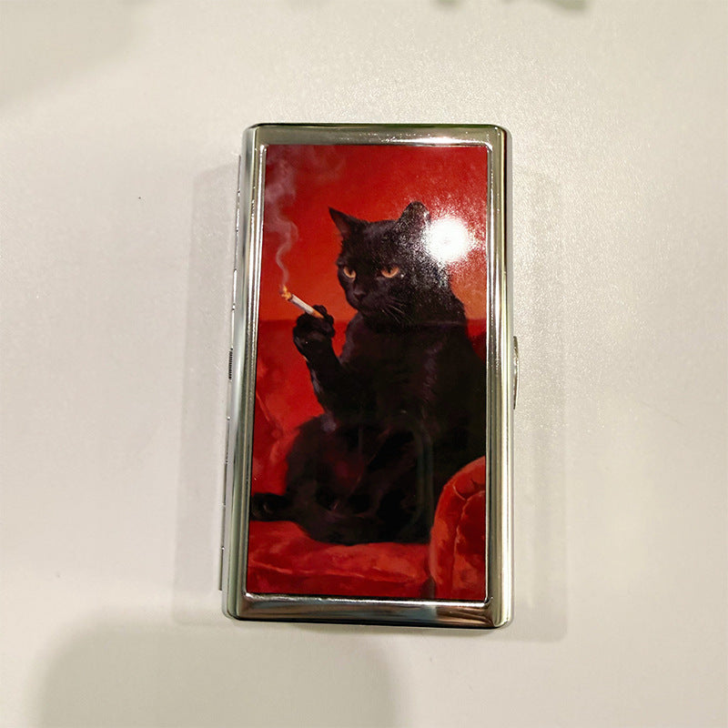 Moonlit Kiss Tin Cardholder Wallet