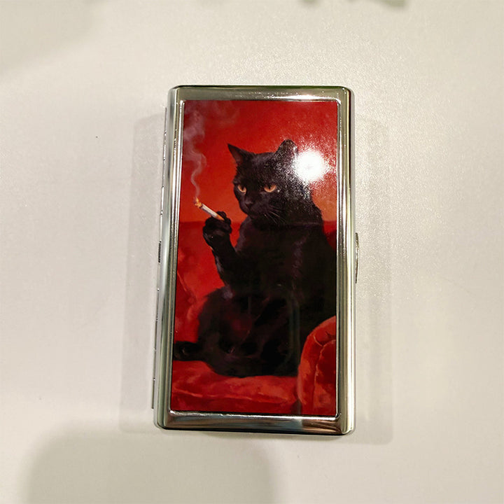Moonlit Kiss Tin Cardholder Wallet