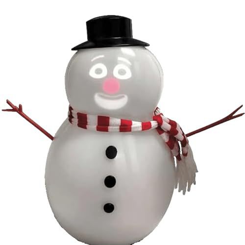 Animated Talking Snowman with Projector and Speaker