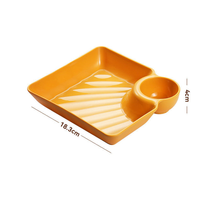 Chip and Dip Serving Platter Set