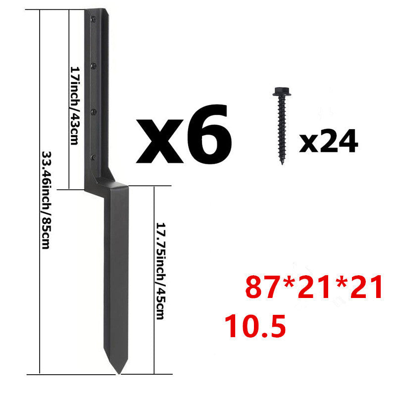 Heavy-Duty Fence Post Repair Kit