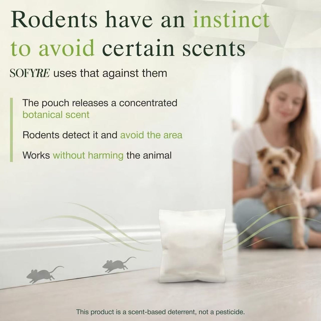 Place These Pouches Anywhere Mice Hide - And Watch Them Disappear