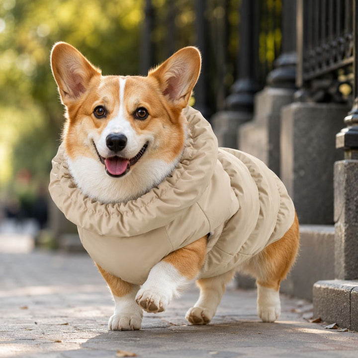 Warm Thickened Pet Vest with Hidden Buttons for Dogs