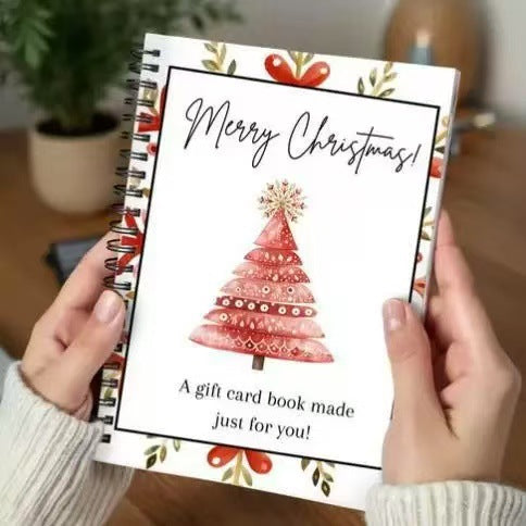 Christmas Gift Card Book
