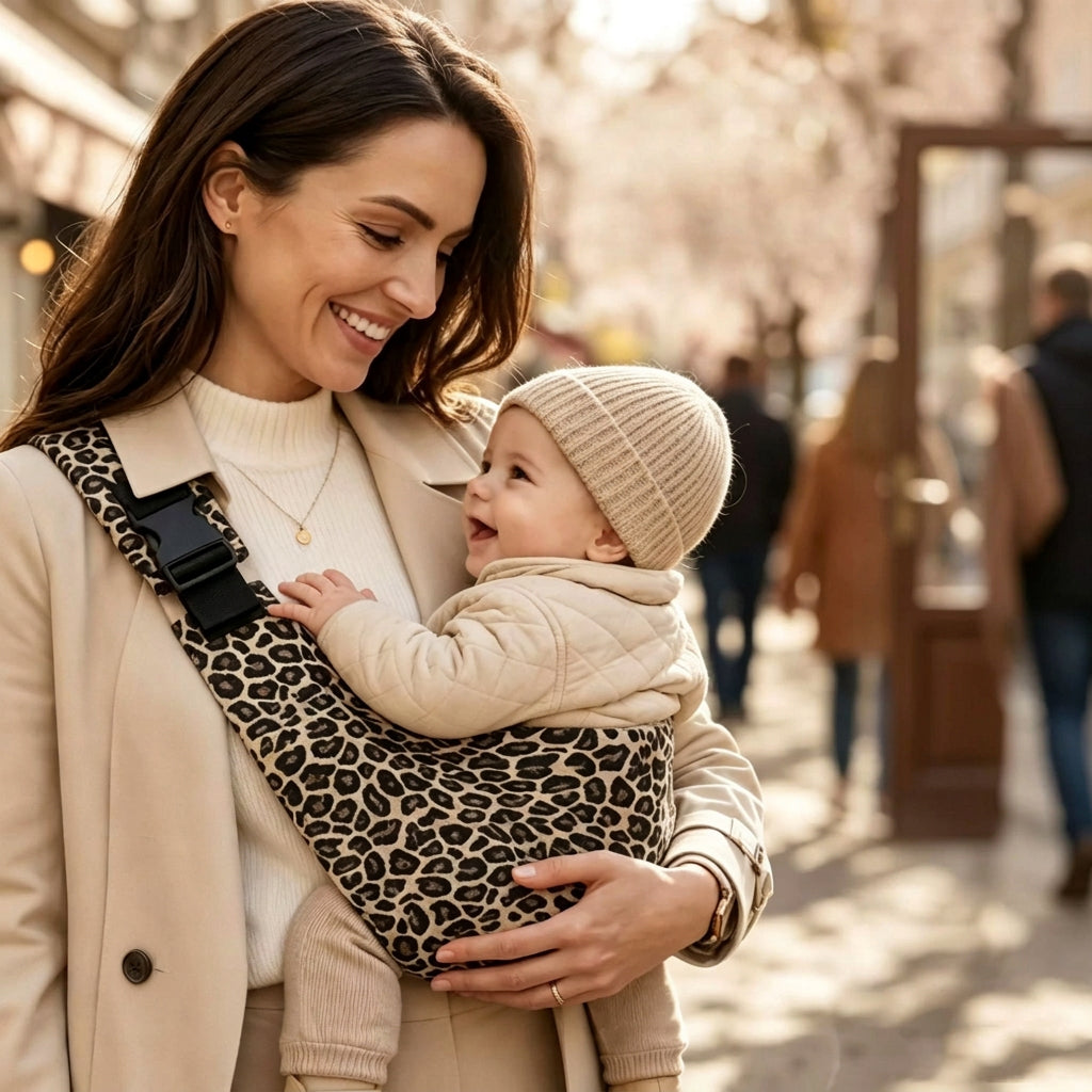 Hands-Free Hip Sling Baby Carrier