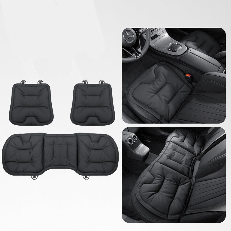 Skin-Friendly & Dirt-Repellent Leather Seat Cushions