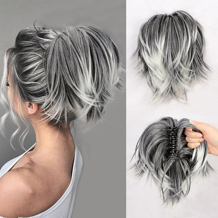 Short Clip-In Straight Ponytail Extension