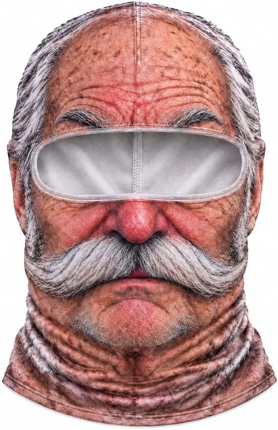 Print Cycling Balaclava, Funny Outdoor Ski Mask
