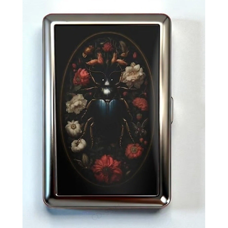 Moonlit Kiss Tin Cardholder Wallet