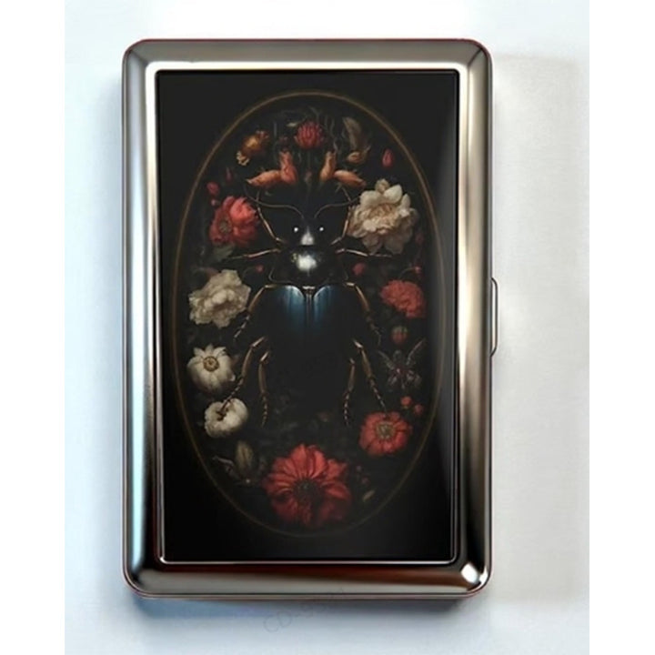 Moonlit Kiss Tin Cardholder Wallet