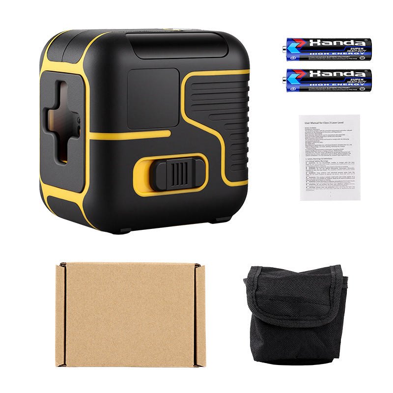 Compact Dual-Line Green Laser Level with Auto Leveling