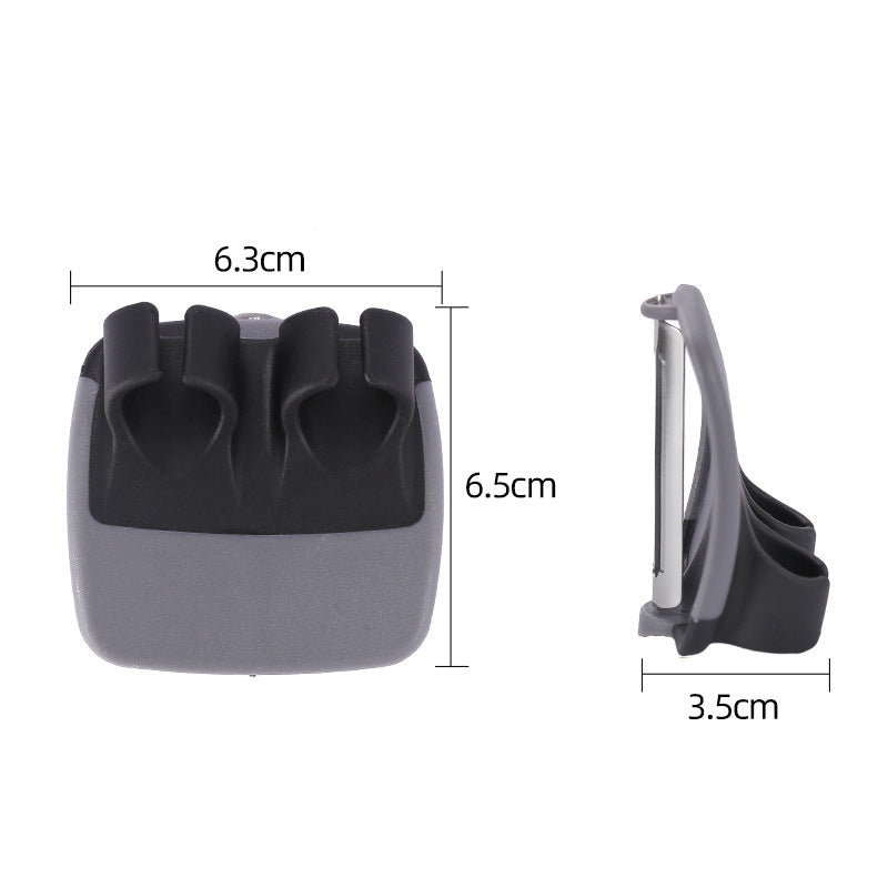 Palm Peeler for Vegetables with Double-Sided Stainless Steel Blades