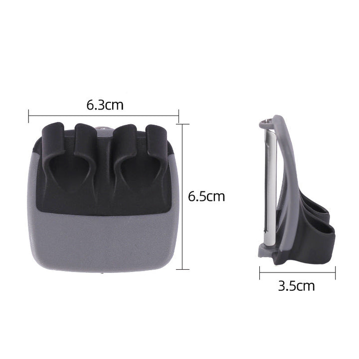 Palm Peeler for Vegetables with Double-Sided Stainless Steel Blades