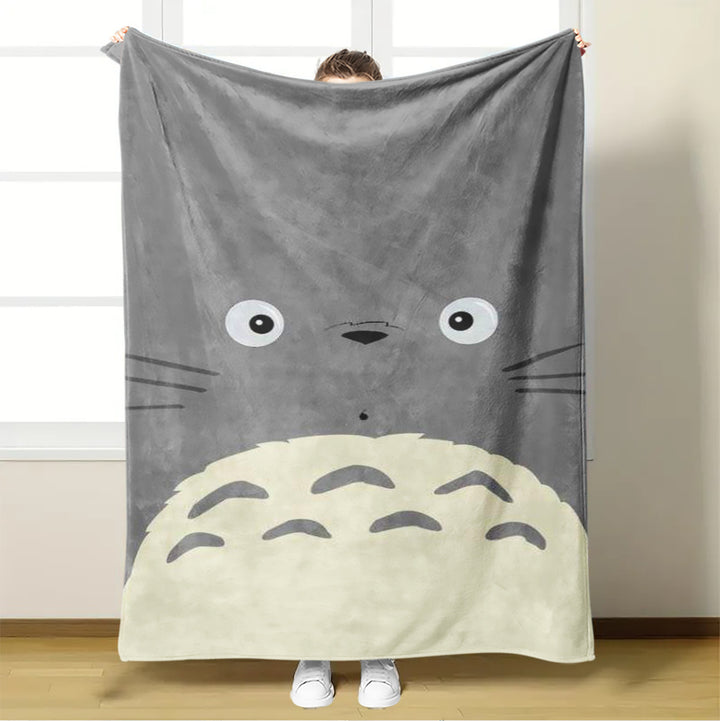 Anime Pattern Flannel Blanket