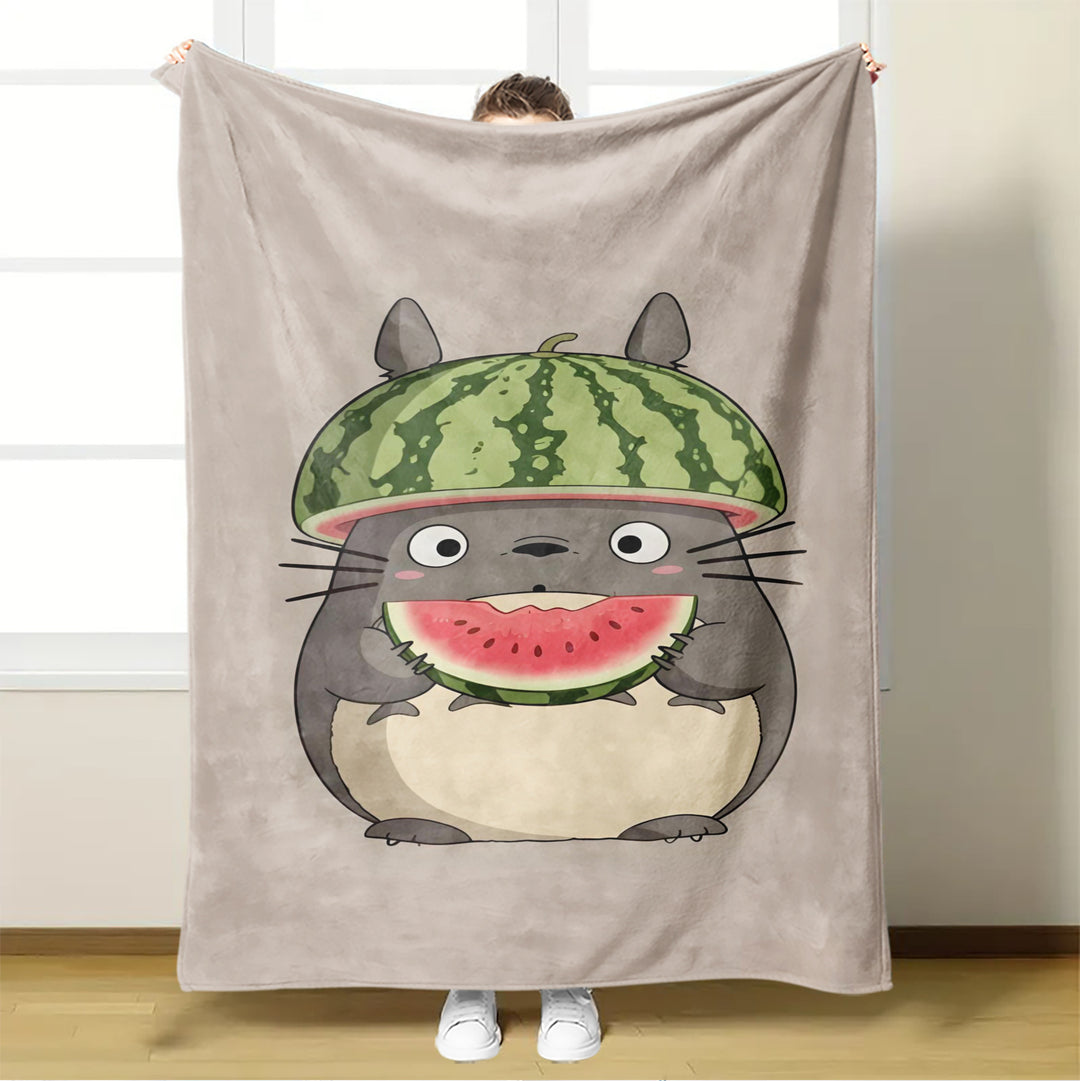 Anime Pattern Flannel Blanket