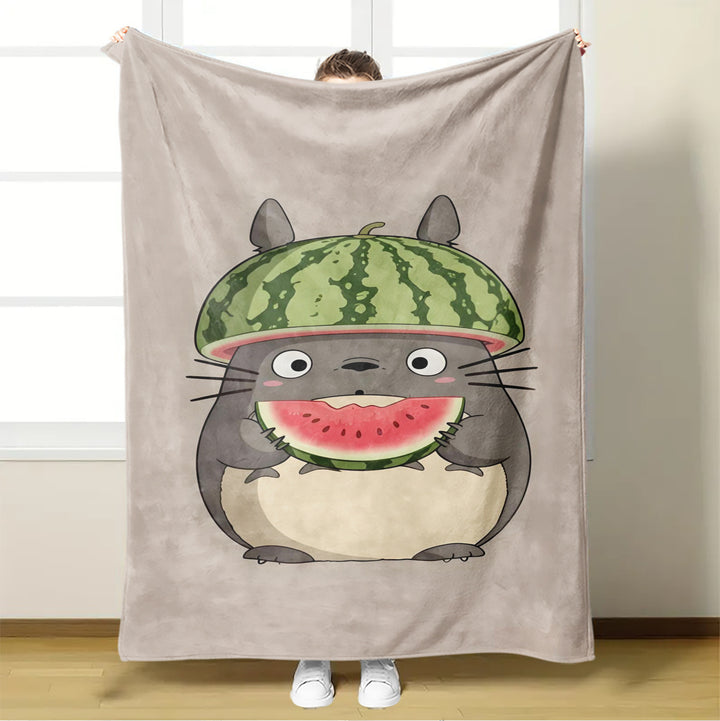 Anime Pattern Flannel Blanket