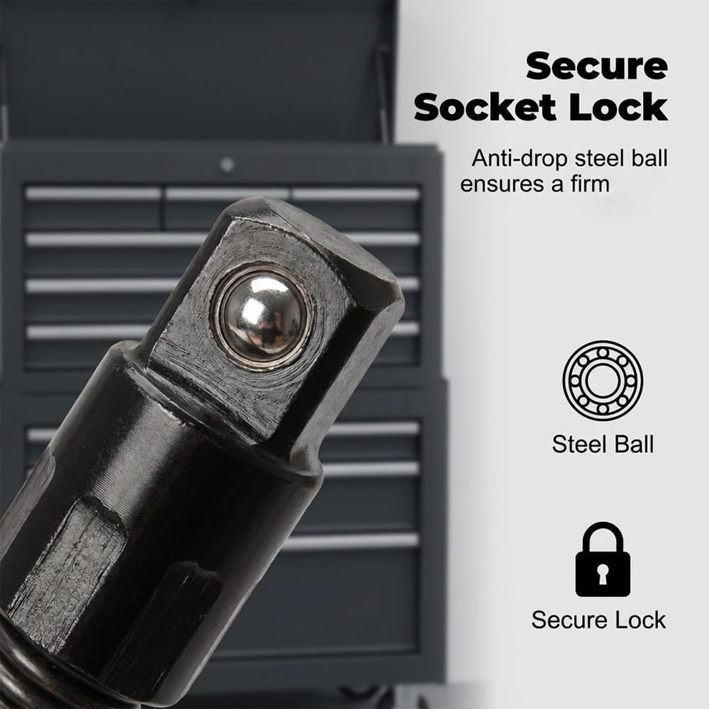 Flexible Socket Extender for Tight Spaces