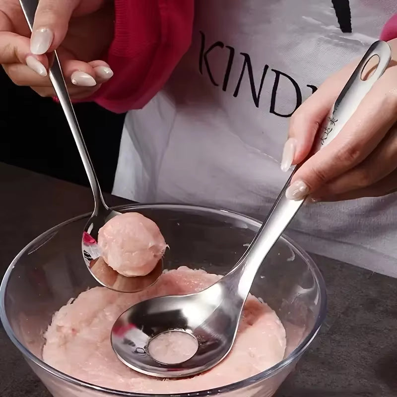 Stainless Steel Meatball Maker Spoon