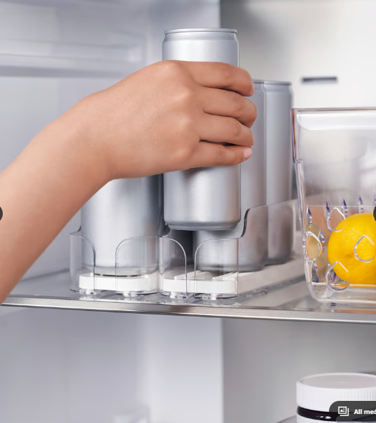 Drink holder for fridge