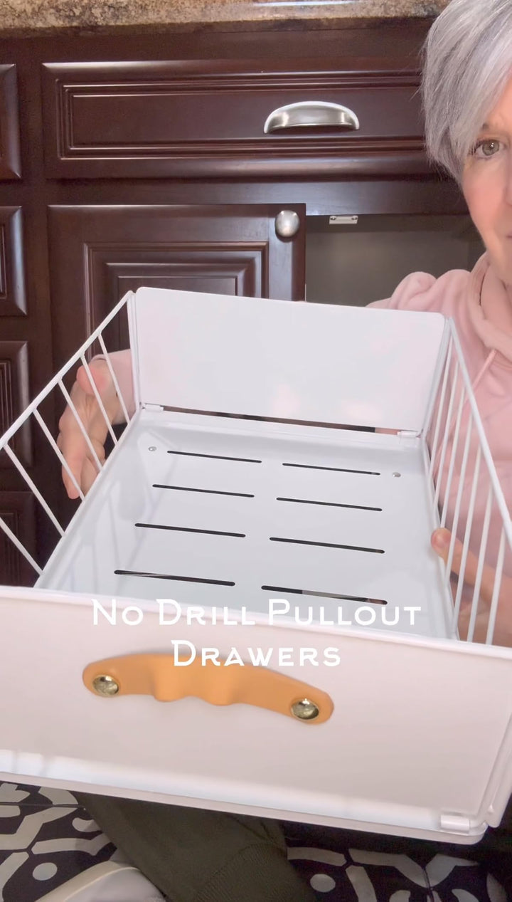 Kitchen Storage Rack Pull-Out Basket for Cabinet