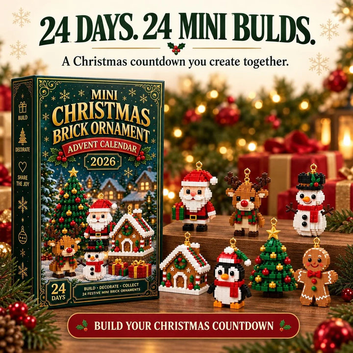 24-Day Mini Christmas Ornament Advent Calendar