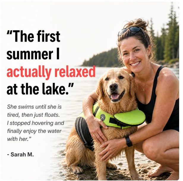 Dog Life Jacket With Chin Support