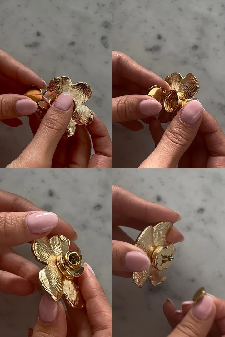 Button Cover Pin