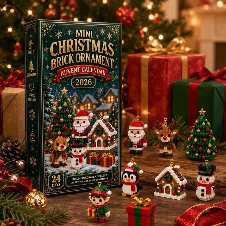 24-Day Mini Christmas Ornament Advent Calendar