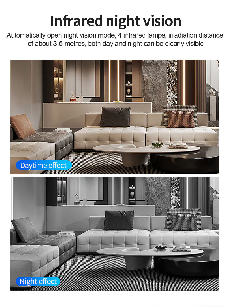 Smart WiFi Security Camera – 1080P HD