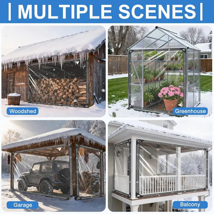 Clear Waterproof Tarps