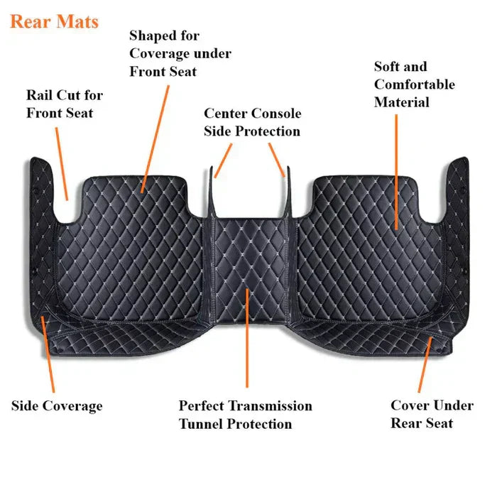 Heavy Duty Universal Fit Car Mats, SUVs, and Trucks