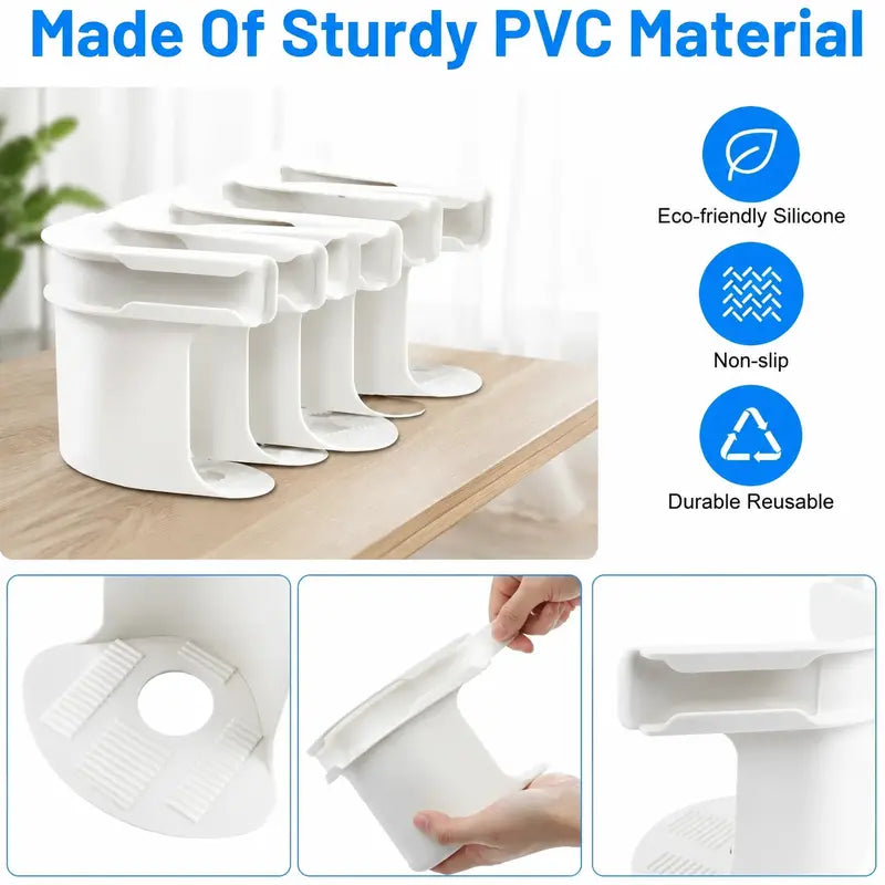 4-Pack Heavy Duty Bed Sheet Clips, Locking Mattress Corner Holders