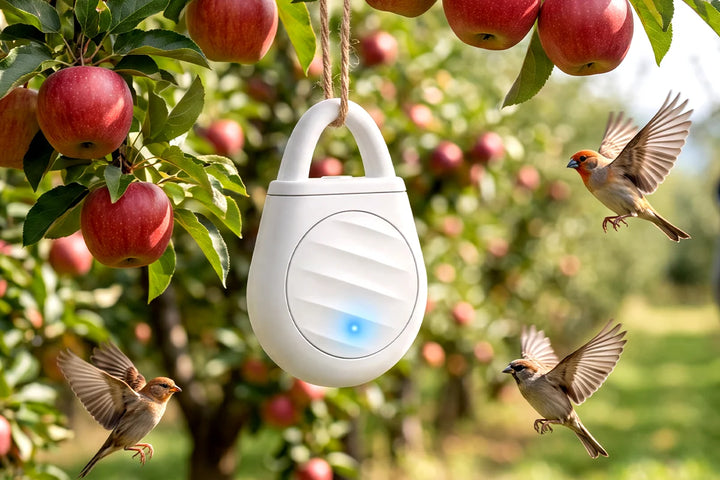 Portable Ultrasonic Bird Repellent Keychain