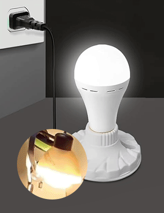 Rechargeable Emergency LED Bulb Smart Lighting Solution