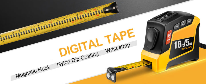 2-in-1 Digital Tape Measure