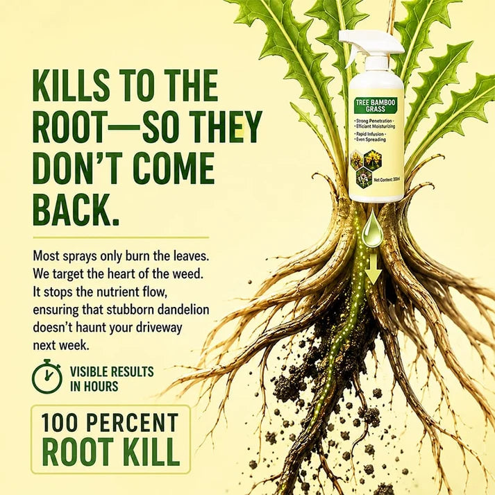 Natural Weed & Grass Killer Spray