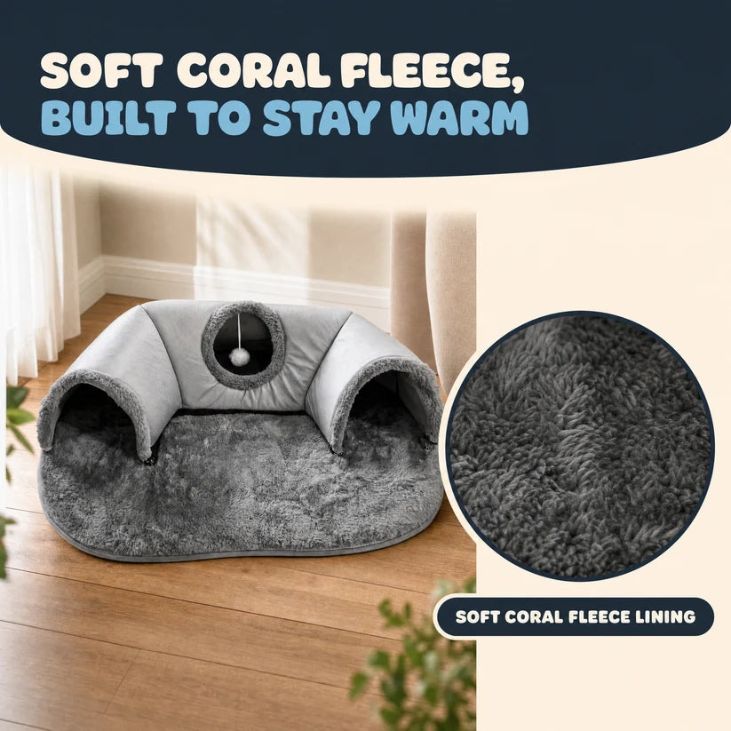 Cat Tunnel - Warm Cat Nest Bed