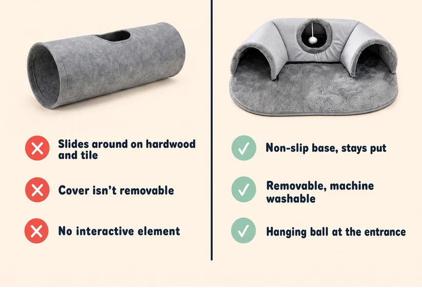 Cat Tunnel - Warm Cat Nest Bed